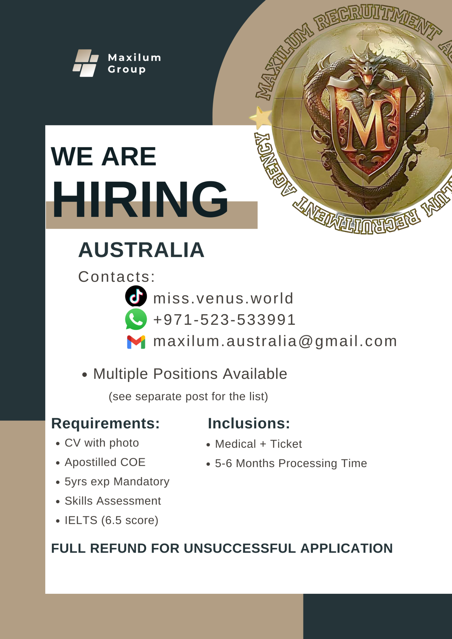 Australia Recruitment